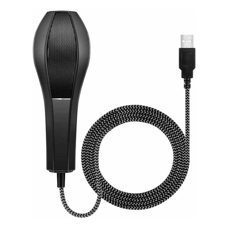 GENERICO - Micrófono Condensador USB con Trípode para Streaming