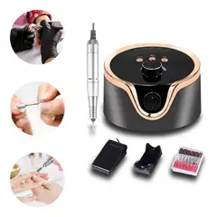 GENERICO - Máquina Profesional de Uñas 45000rpm con Pantalla LCD