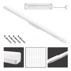 GENERICO - Pack de 20 Focos Tubo LED 48W Luminaria Lineal Luz Fría