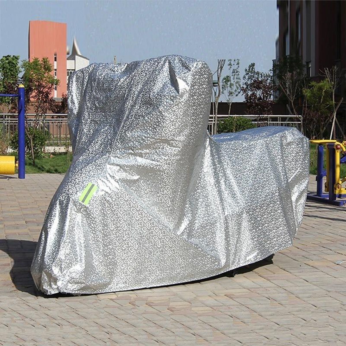 GENERICO - Cubierta Impermeable para Moto UV PEVA y Algodón