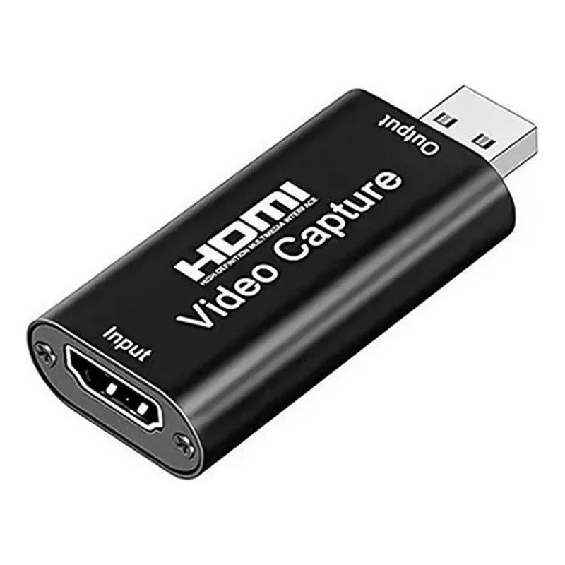 GENERICO - Capturadora de Video HDMI USB 1080p para Streaming y Grabación