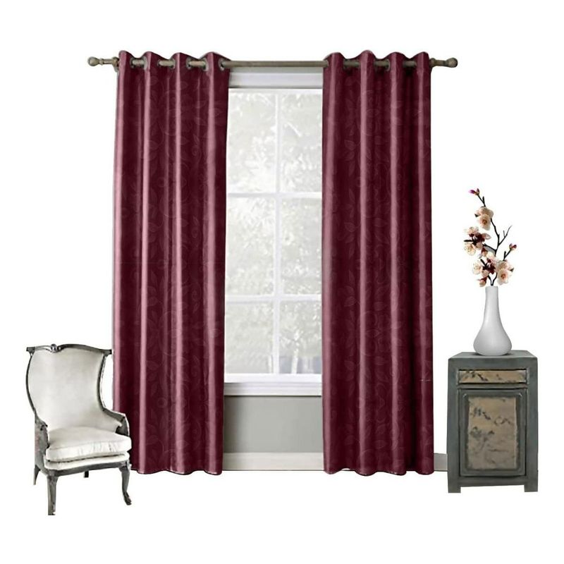 GENERICO - Paño Cortina Doble Relieve Blackout Engomado 140x240 cm