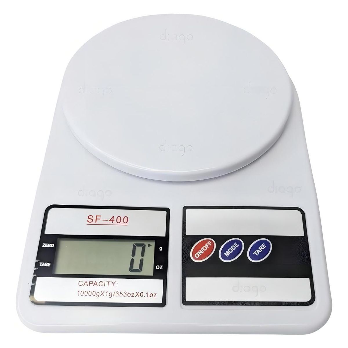 GENERICO - Balanza Digital de Cocina hasta 7kg con Precisión Alta