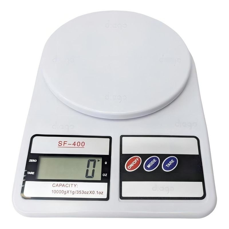 GENERICO - Balanza Digital de Cocina hasta 7kg con Precisión Alta