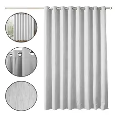 GENERICO - Cortina Blackout Texturizada 140x220 cm Bloquea Luz Total