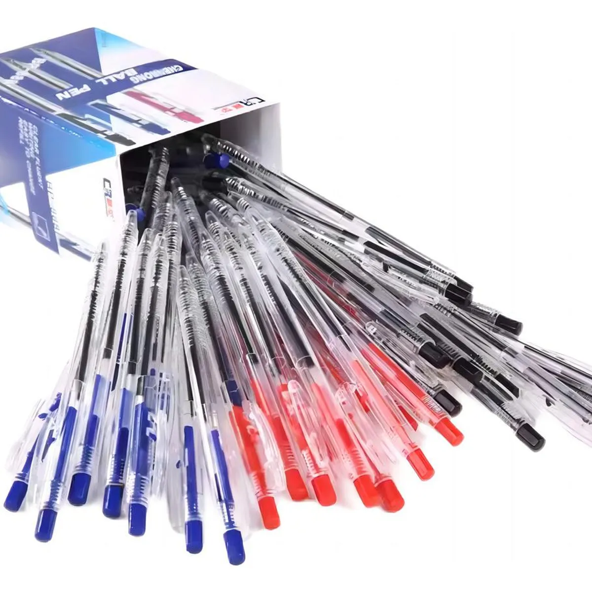 GENERICO - Caja de 50 Lápices Gel y Bolígrafos de Colores