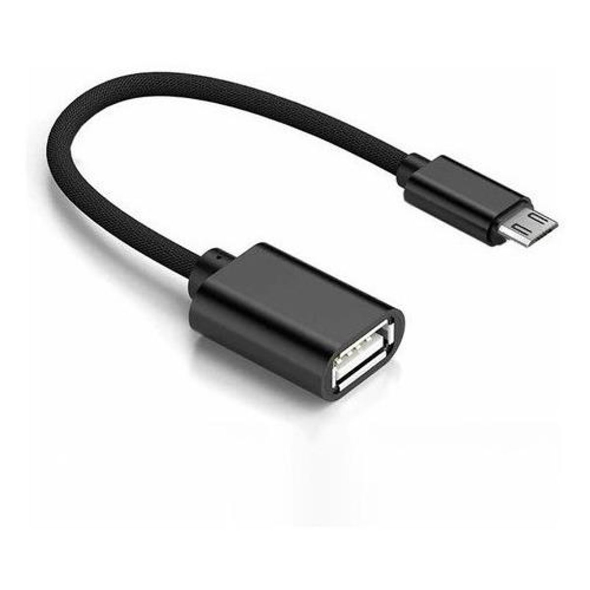 GENERICO - Adaptador OTG Micro USB para Pendrive Mouse y Teclado
