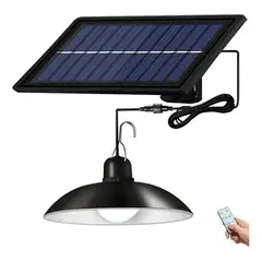 GENERICO - Lámpara Colgante Solar LED 120W con Control Remoto