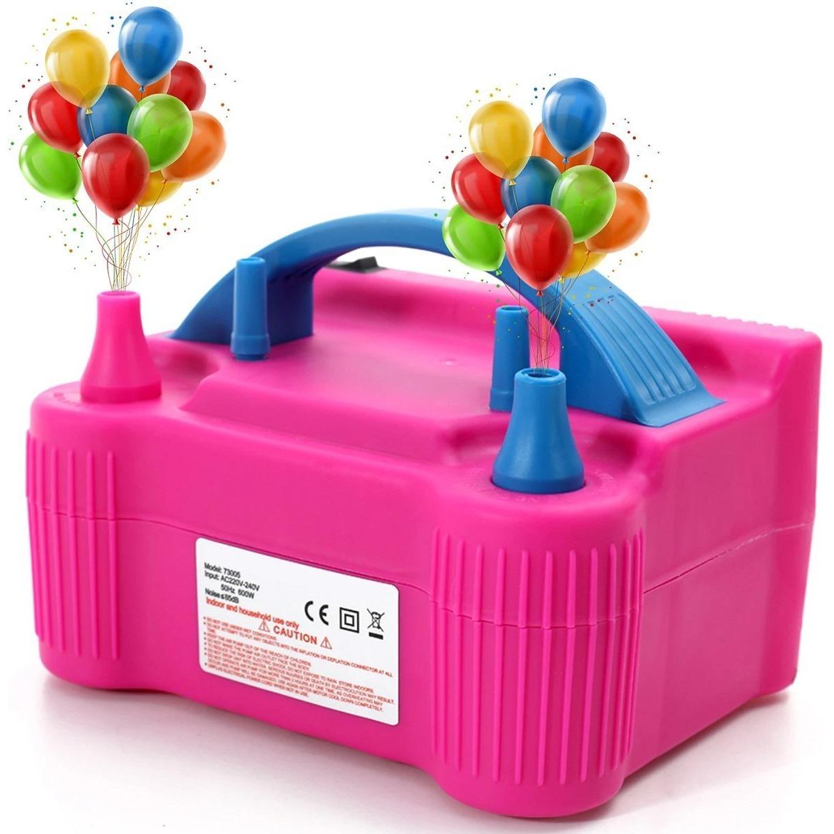 GENERICO - Inflador Eléctrico de Globos con Doble Boquilla