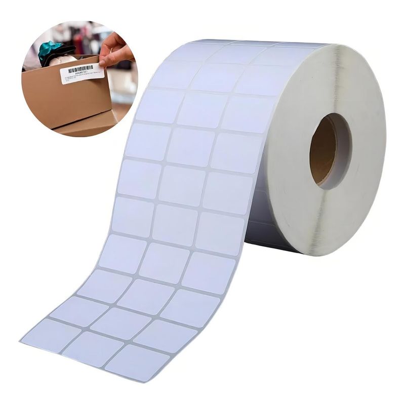 GENERICO - Rollo de Etiquetas Autoadhesivas Térmicas 30x25 mm