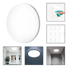 GENERICO - Foco Plafón Sobrepuesto Redondo de 18W Luz Fría 6500K
