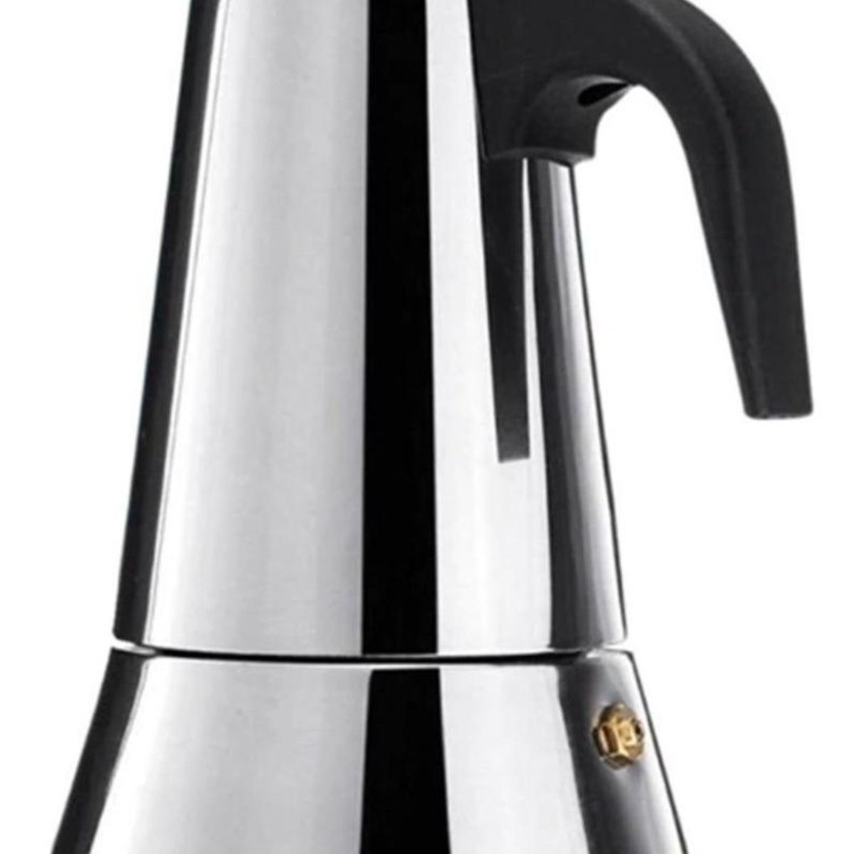 GENERICO - Cafetera Italiana de Acero Inoxidable para 4 Tazas