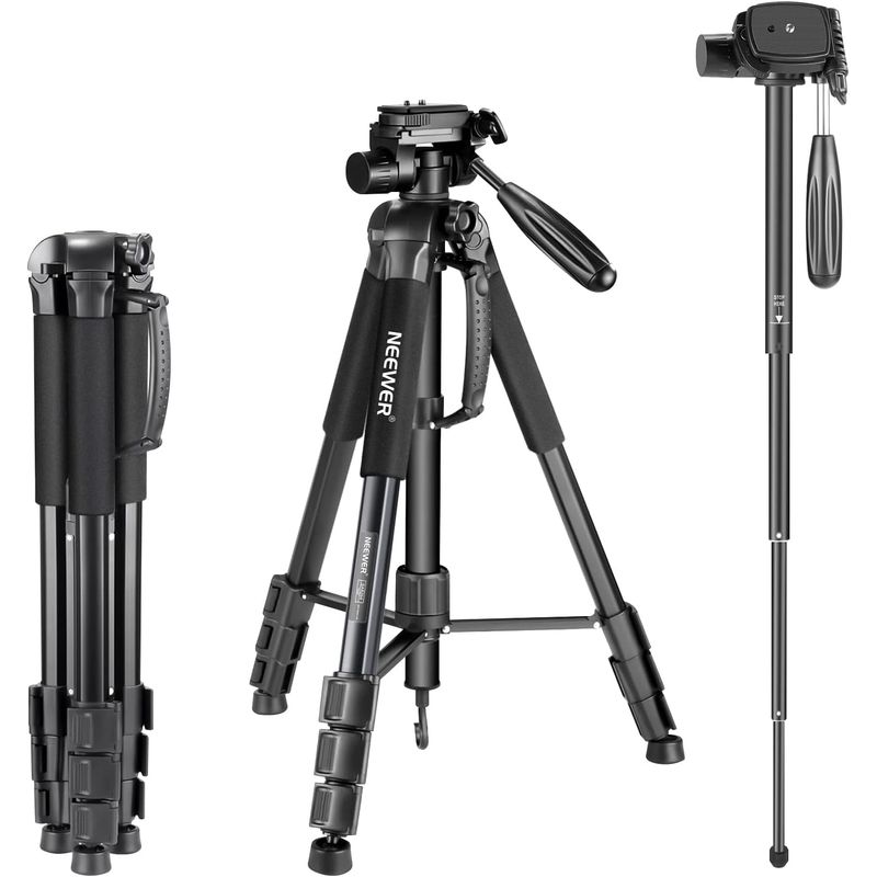 NEEWER - Trípode Monopod Neewer 177 cm Aleación Aluminio para Cámaras