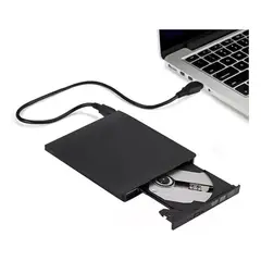 GENERICO - Lector CD Externo USB 30 y 20 para Computadoras