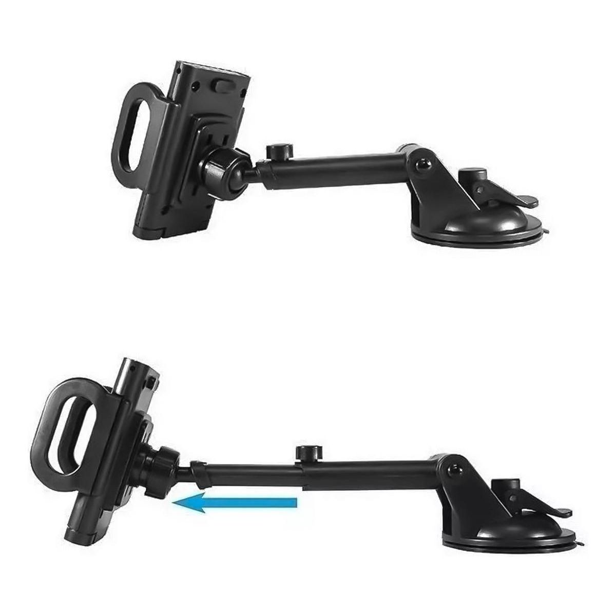 GENERICO - Soporte Celular para Auto con Brazo Extendible 360°