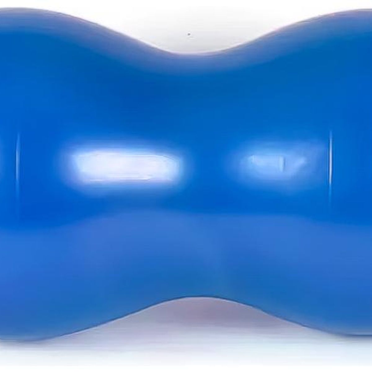 GENERICO - Pelota Ovalada para Pilates y Yoga con Inflador 45x90 cm