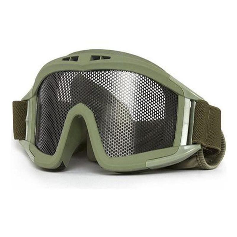 GENERICO - Gafas Tácticas de Malla Metálica para Seguridad