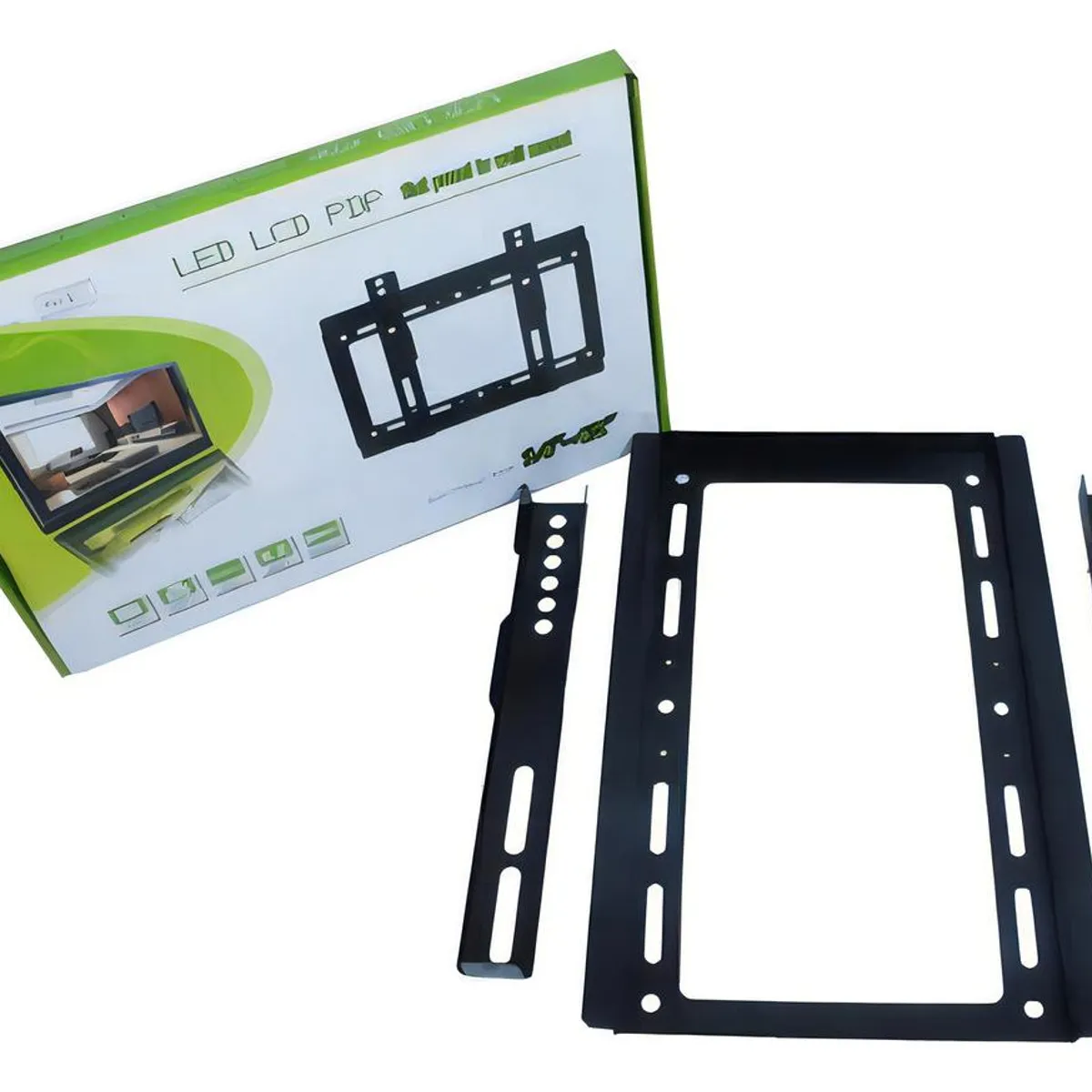 GENERICO - Soporte de TV LCD LED 14 a 42 Pulgadas VESA 25kg Negro.