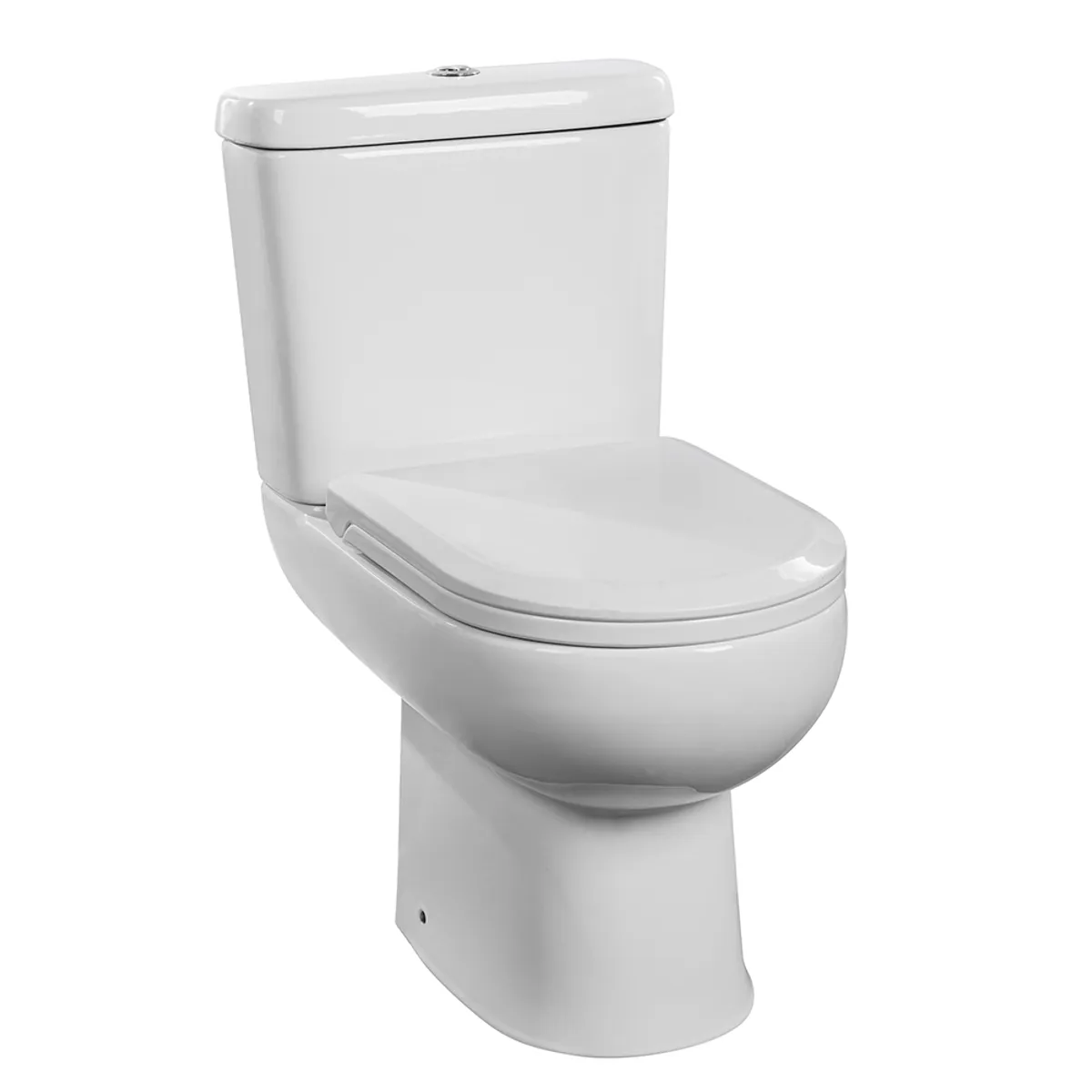STRETTO - Sanitario WC Completo Atos - Descarga a Piso (Vertical)