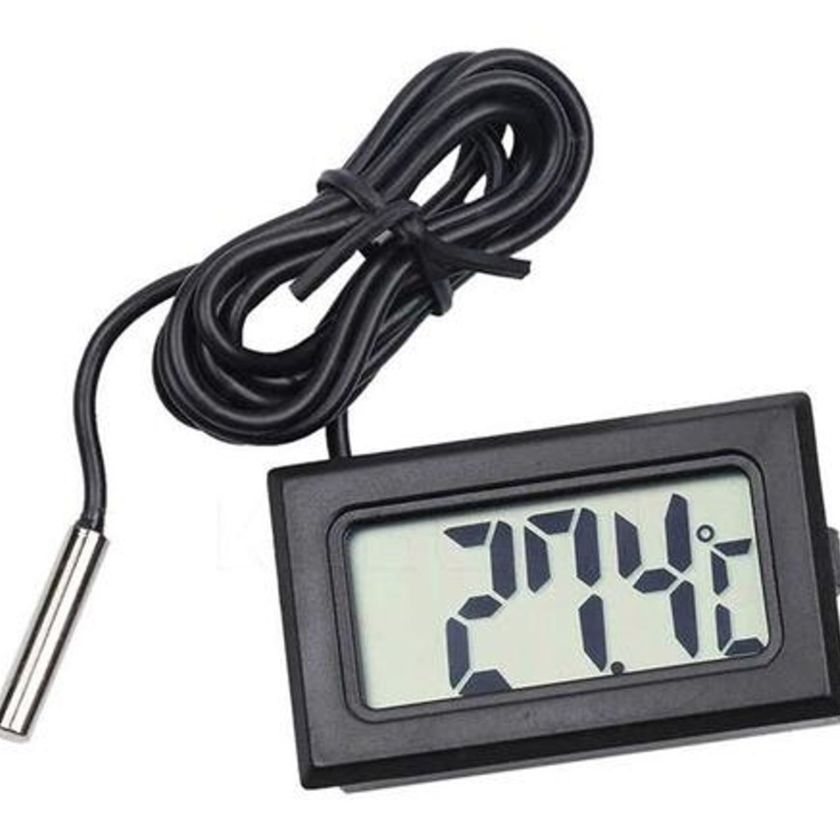 GENERICO - Panel Digital de Temperatura con Cable Sensor -50 a 70 °C