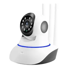 GENERICO - Cámara de Seguridad WiFi IP 1080P Con Visión Nocturna y Alarma