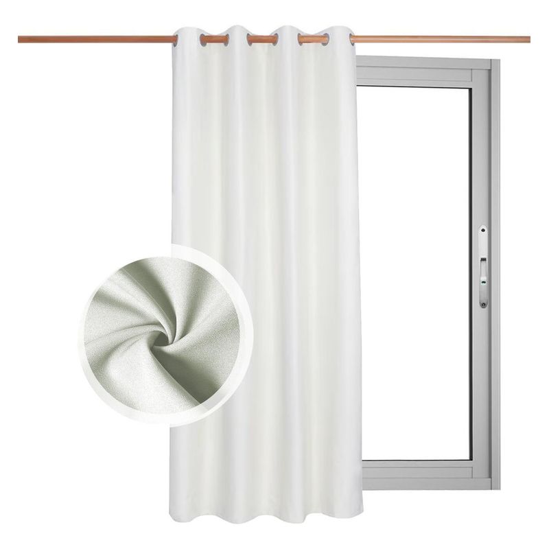 GENERICO - Cortina Blackout de Poliester 140x220 cm Aislante