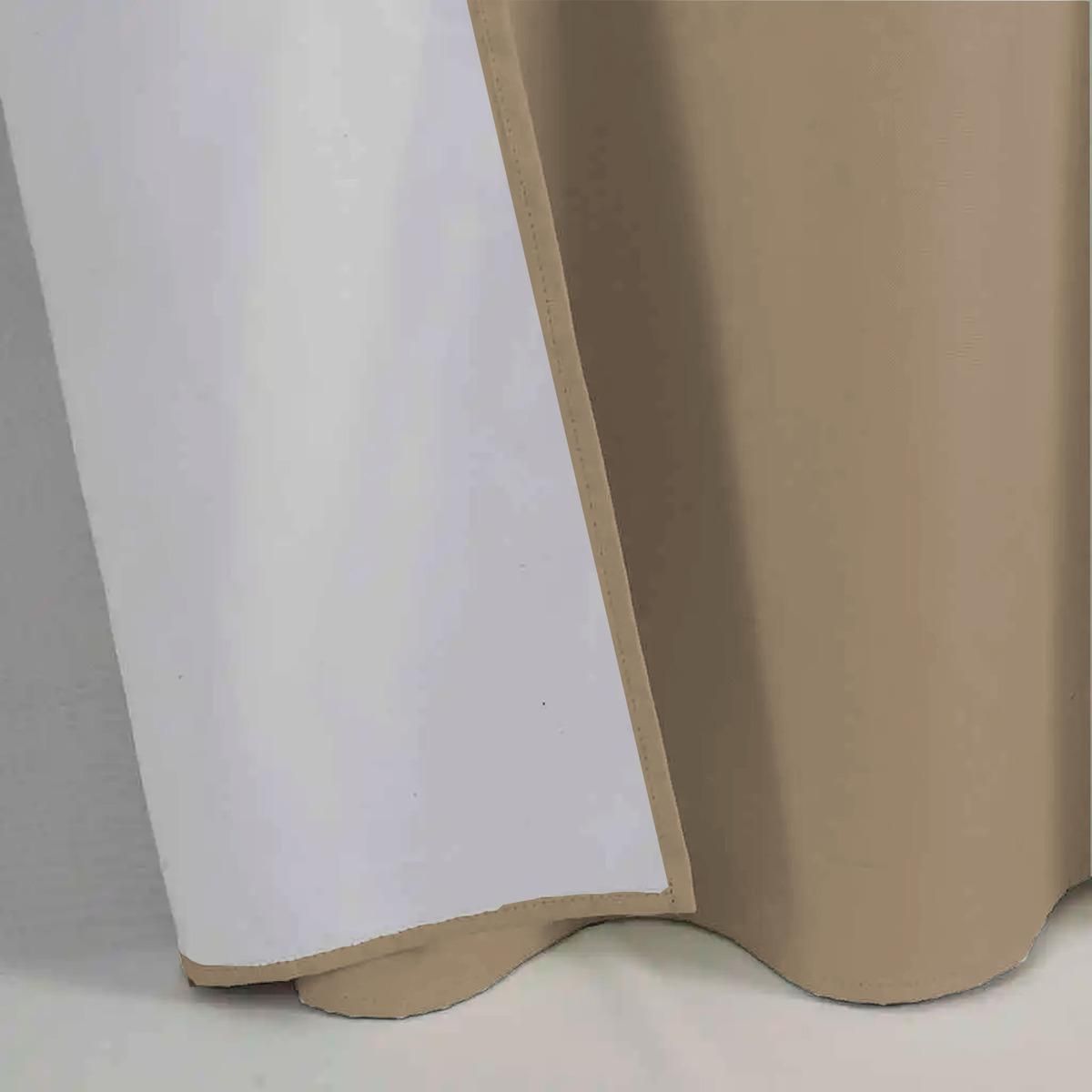 GENERICO - Cortina Blackout Texturizada 140x220 de Poliester Sarga