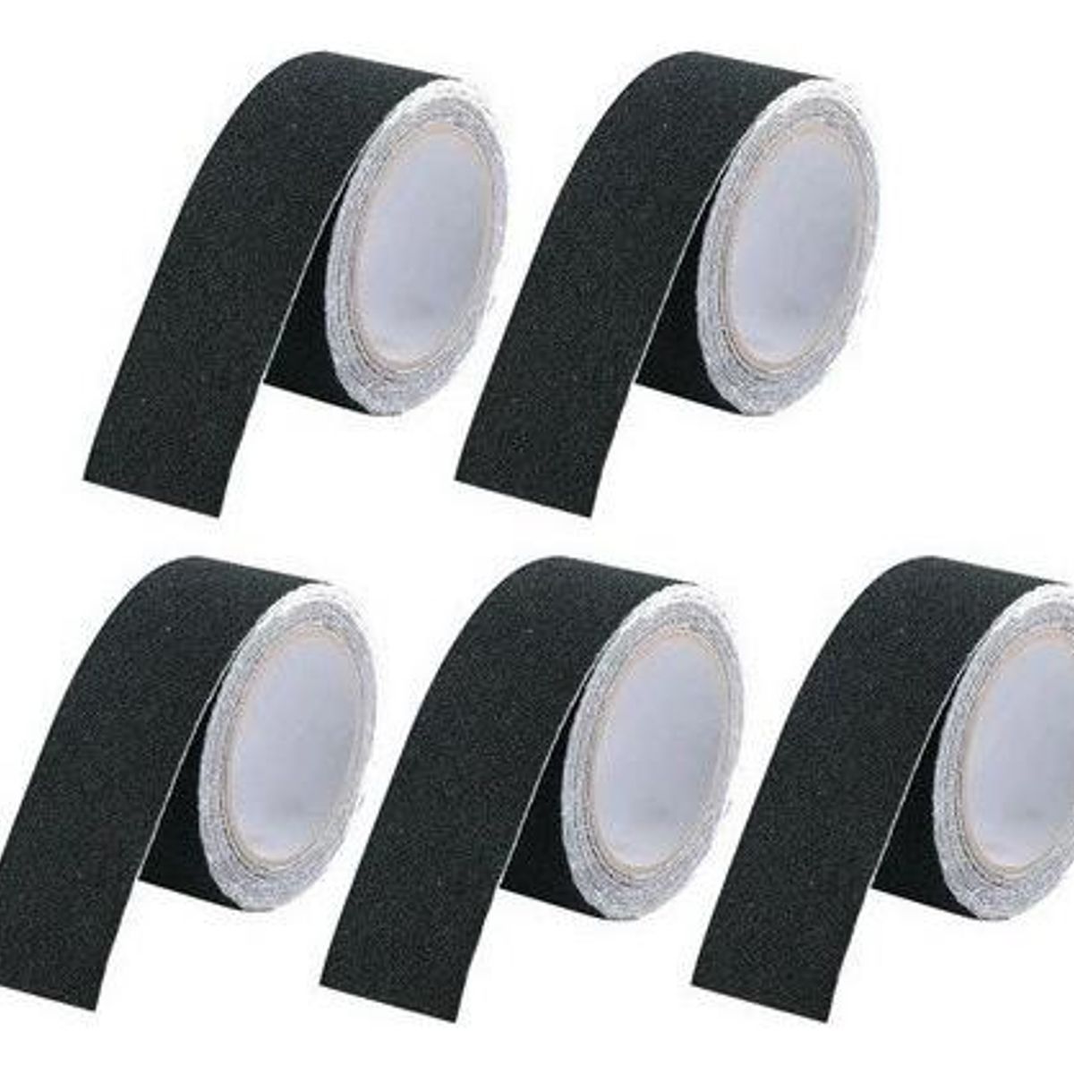 GENERICO - Pack de 5 Cintas Antideslizantes para Escaleras 50mm x 5m