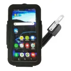 GENERICO - Soporte de Celular Ajustable para Motocicleta Espejo Impermeable