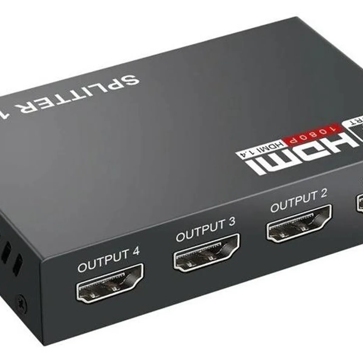 GENERICO - Splitter HDMI 1x4 Activo 1080p para 4 Salidas