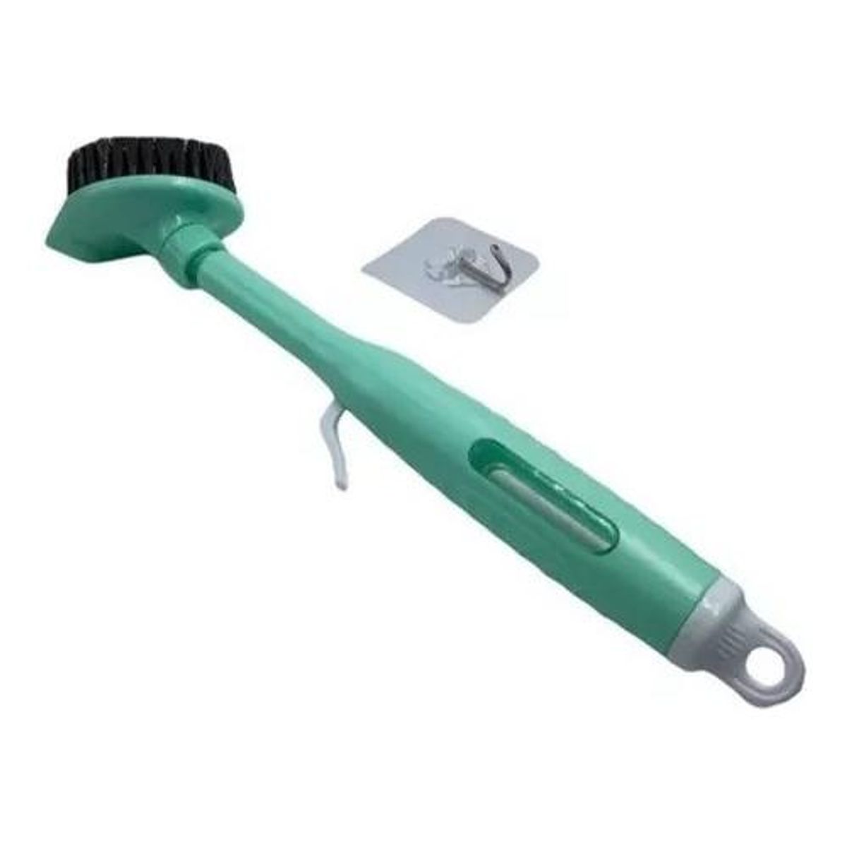 GENERICO - Cepillo con Dispensador para Lavaloza y Limpieza de Platos