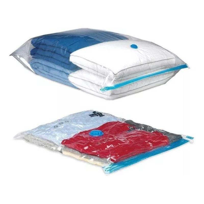 GENERICO - Bolsa al vacío 80x110 cm para comprimir ropa y ahorrar espacio