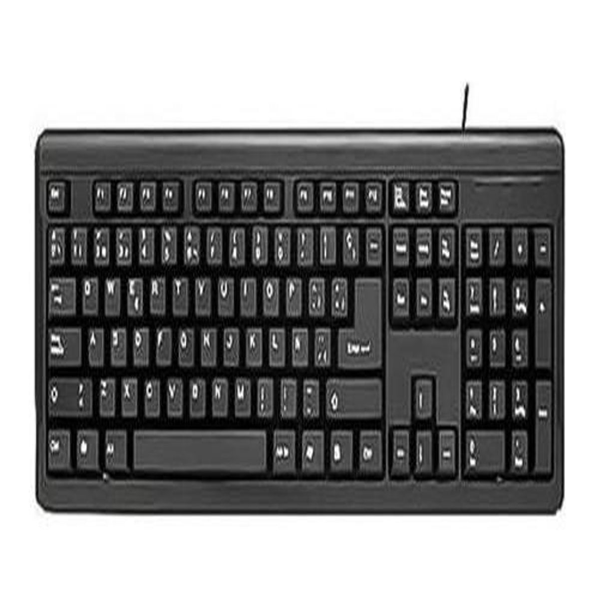 GENERICO - Teclado USB Resistente a Líquidos con Retroiluminación RGB