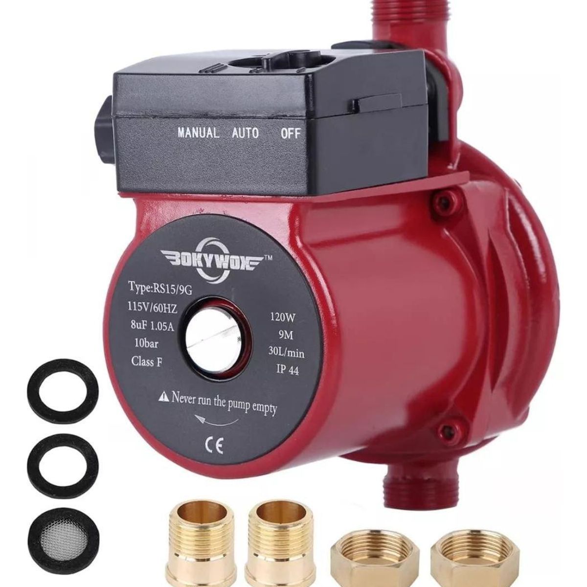 GENERICO - Bomba Presurizadora Automática 120W 220V para Agua