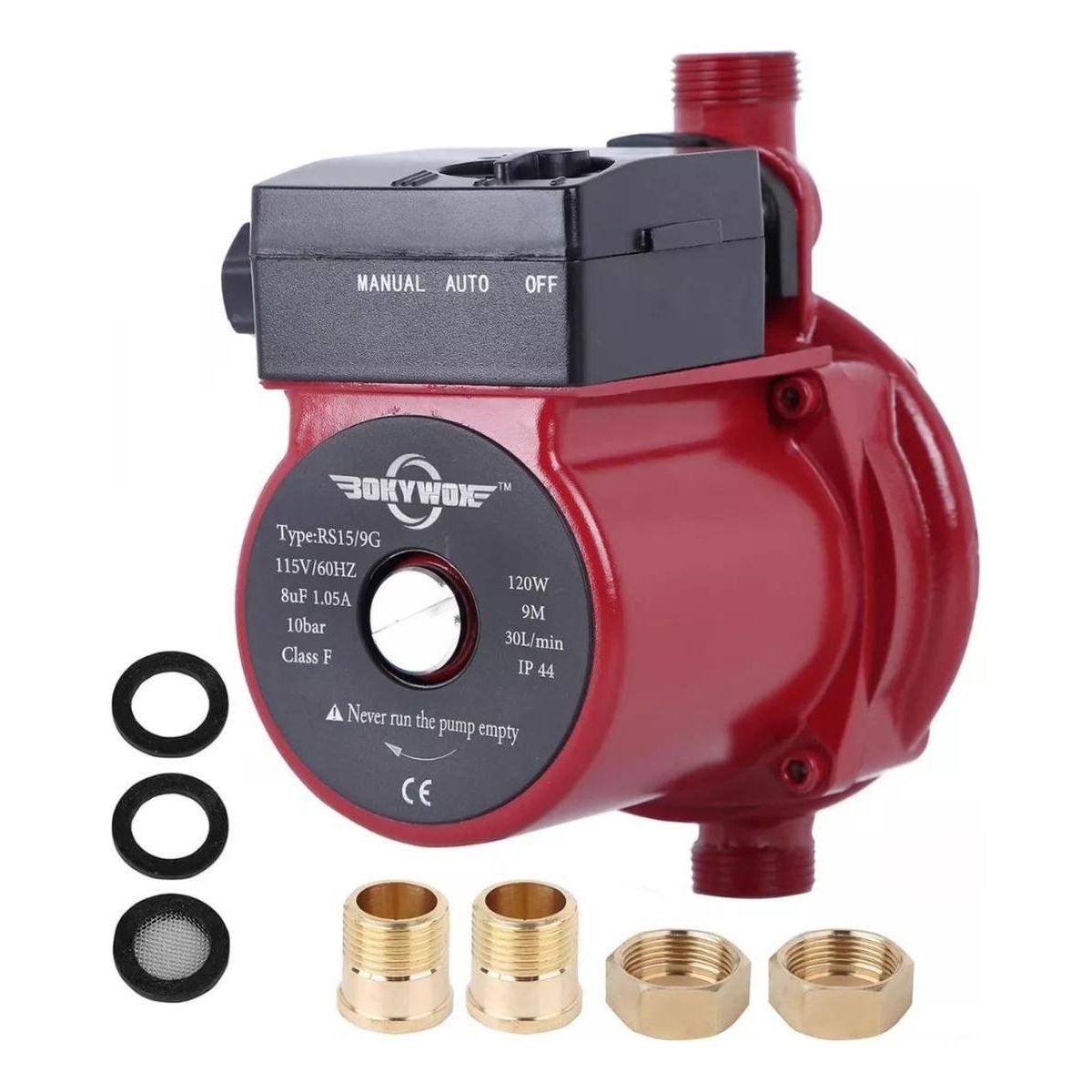 GENERICO - Bomba Presurizadora Automática 120W 220V para Agua