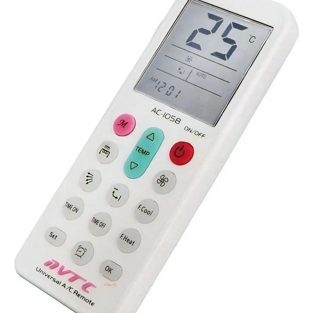 GENERICO - Control Remoto Universal para Aire Acondicionado AC-1058