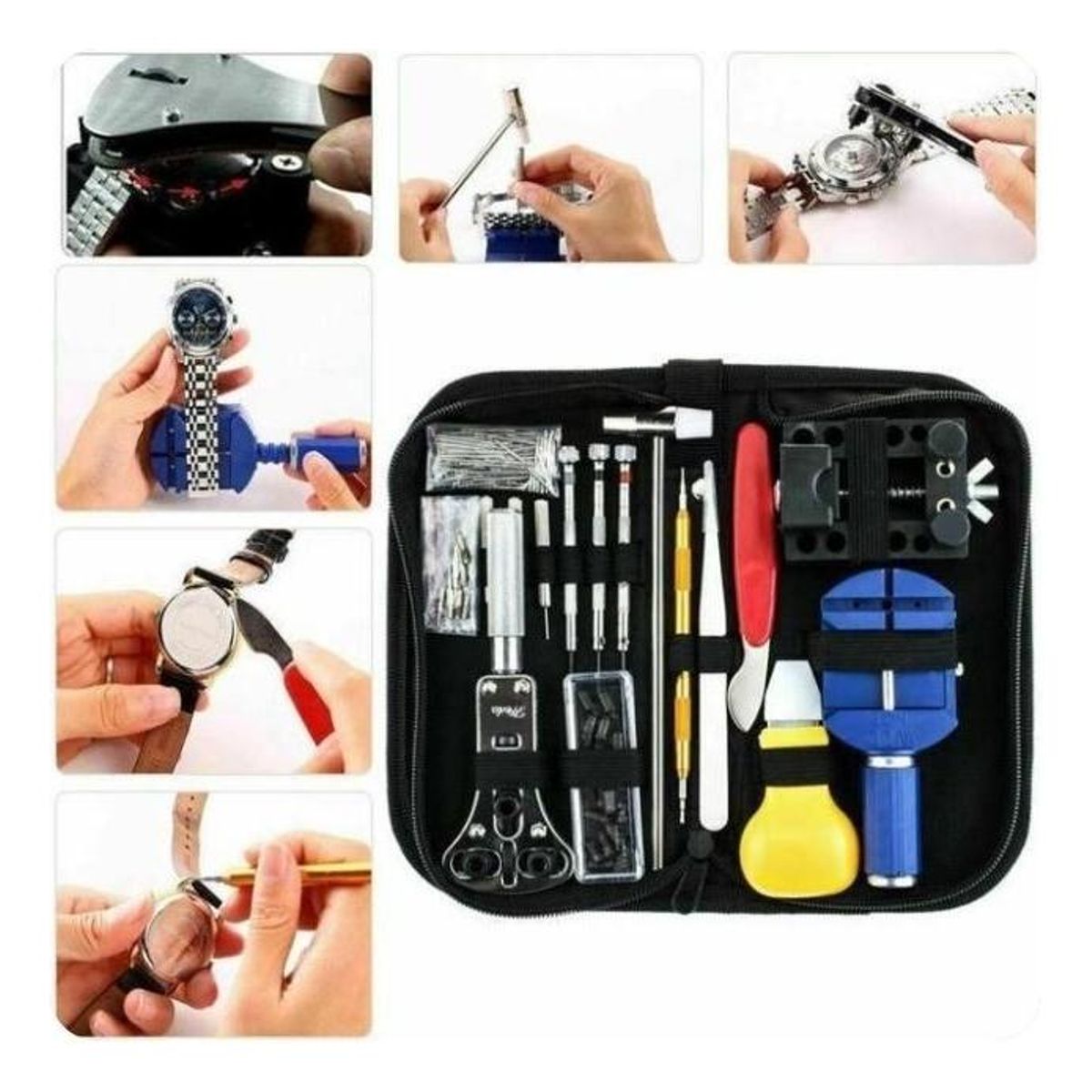 GENERICO - Kit de Herramientas Completo para Relojes 147 Piezas