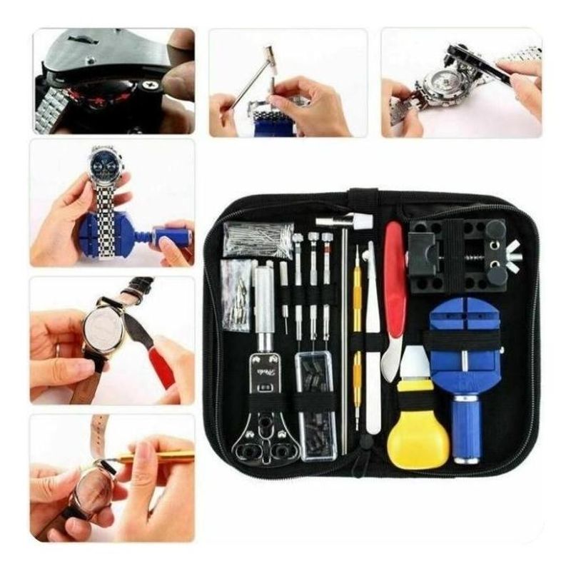 GENERICO - Kit de Herramientas Completo para Relojes 147 Piezas