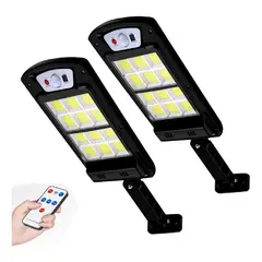 GENERICO - Foco LED Solar Exterior 45W con Sensor de Movimiento