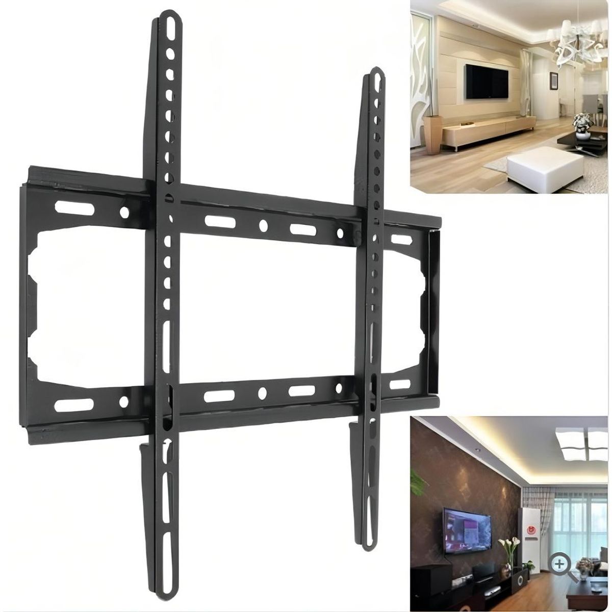 GENERICO - Soporte Fijo para TV LCDLED de 26 a 63 Pulgadas - Negro