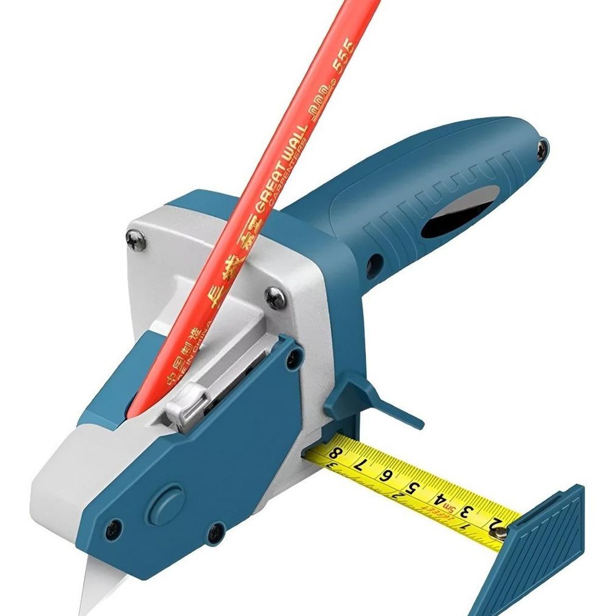 GENERICO - Cortadora Multifunción para Placas de Yeso con Cinta Métrica
