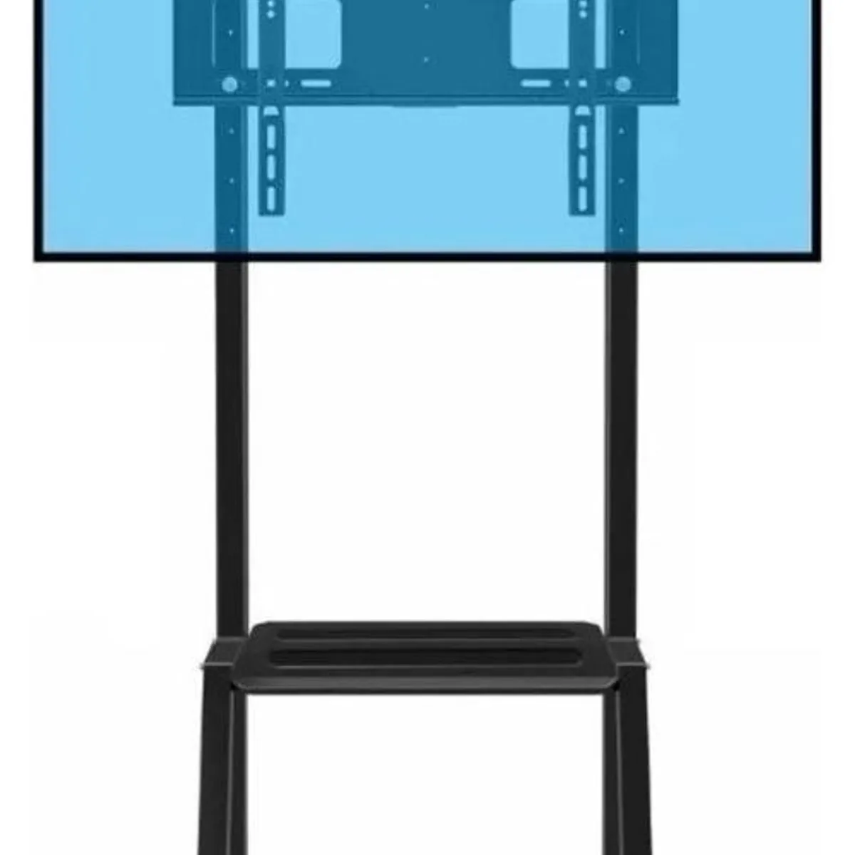 GENERICO - Soporte TV Pedestal con Ruedas para Pantallas de 32 a 70 Pulgadas