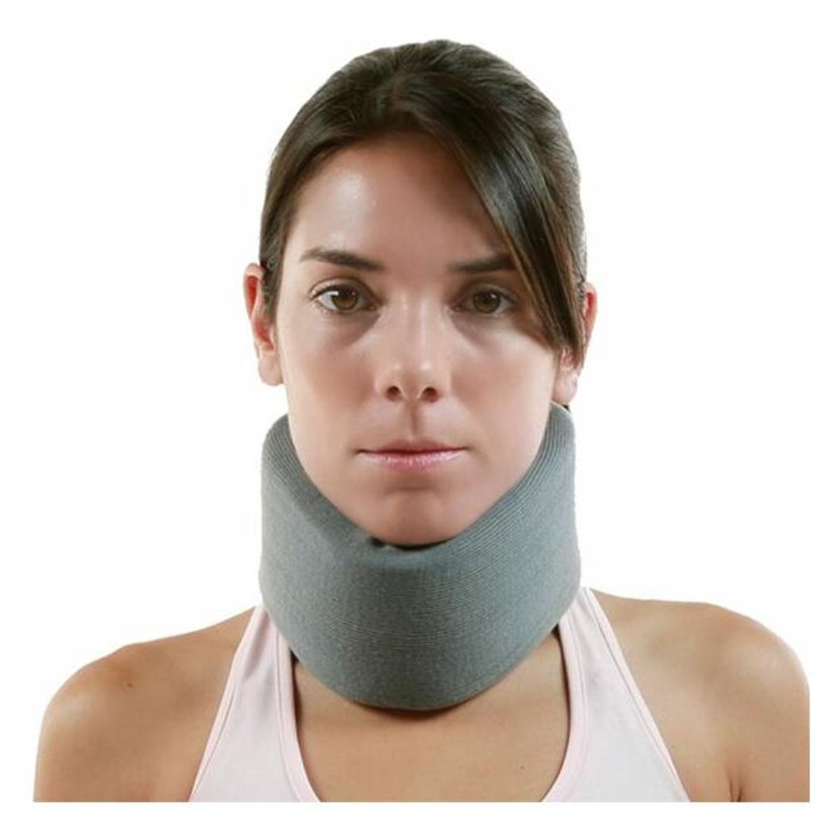 GENERICO - Collar Cervical Semirigido Ajustable para Soporte de Cuello