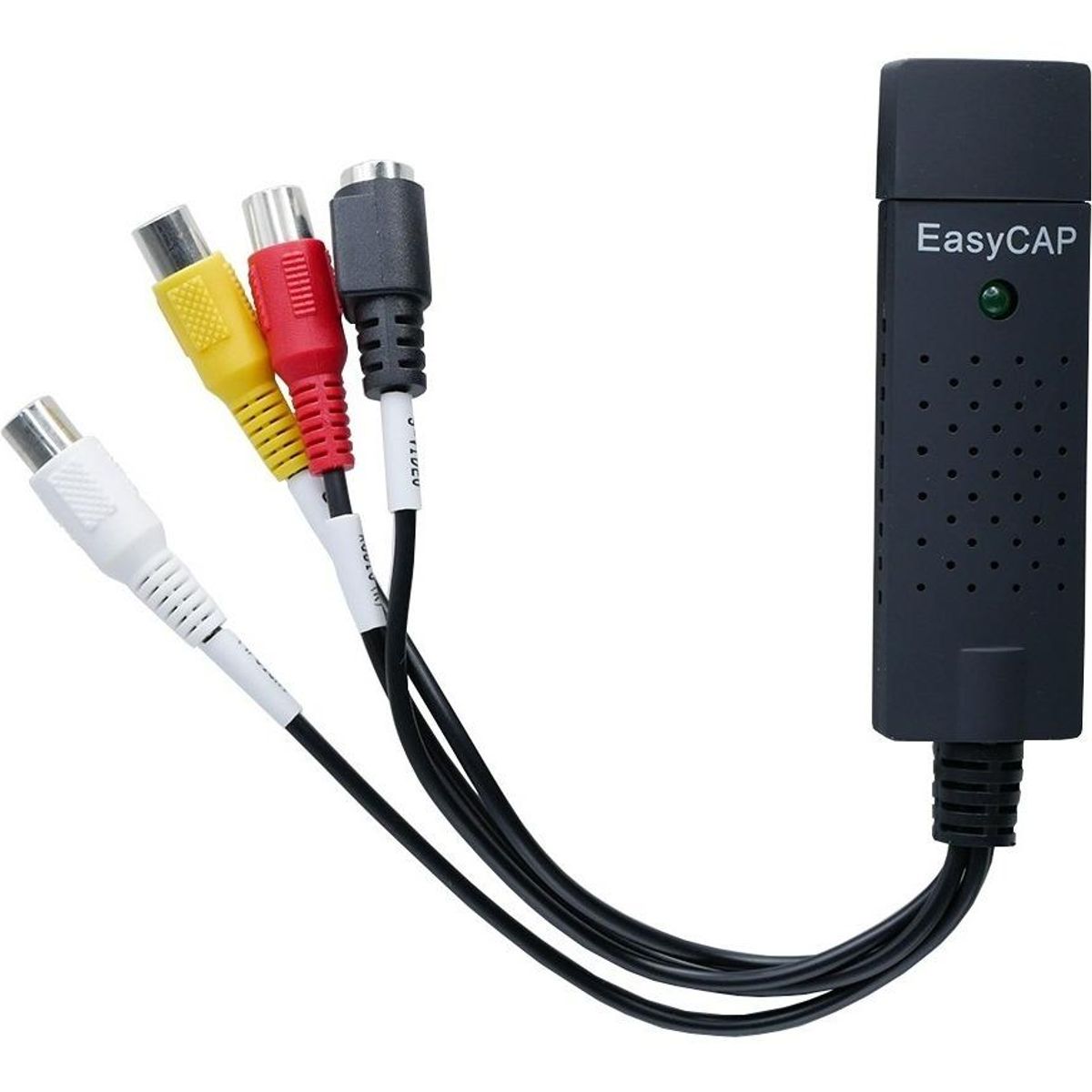 GENERICO - Capturadora de Video USB EasyCap para VHS a DVD