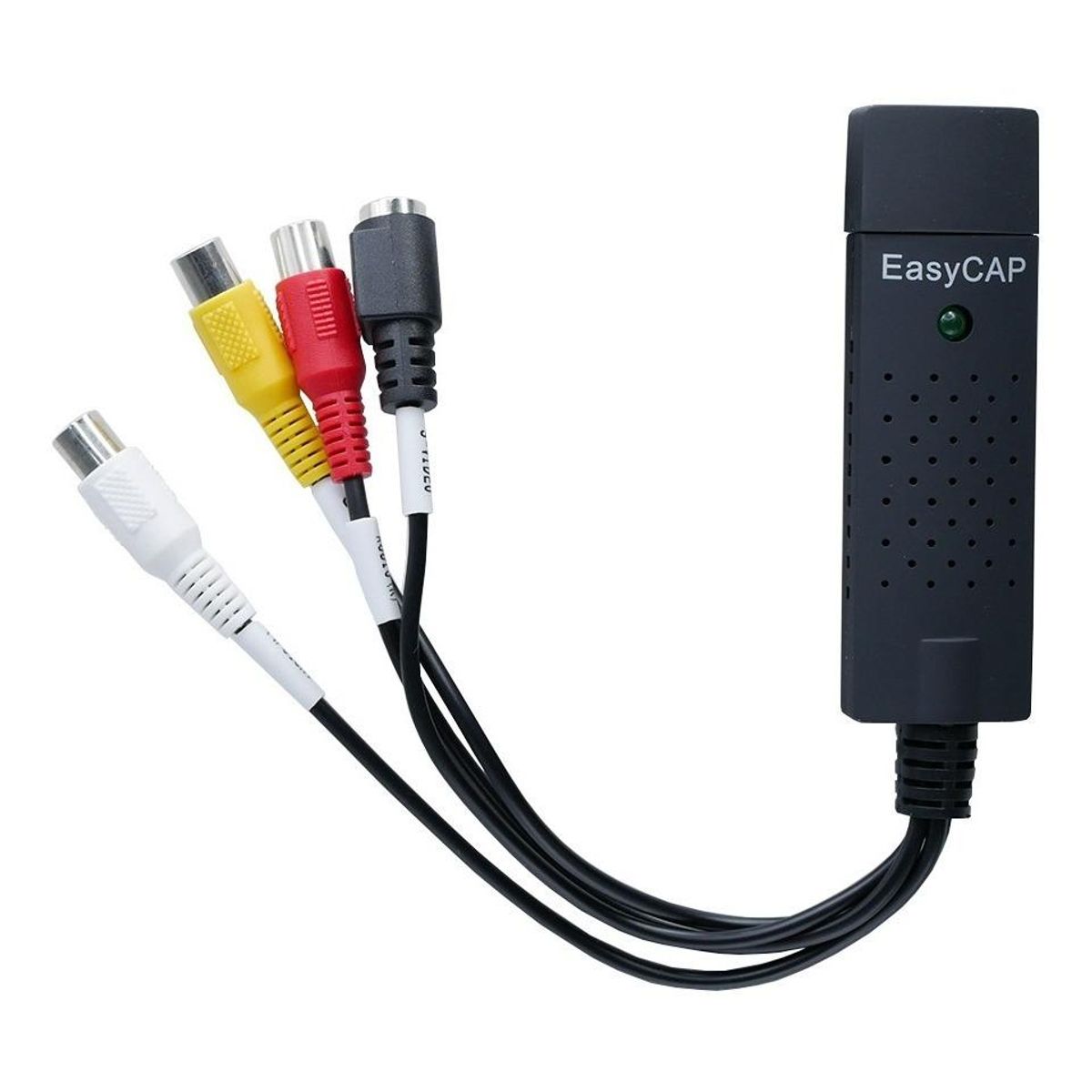 GENERICO - Capturadora de Video USB EasyCap para VHS a DVD