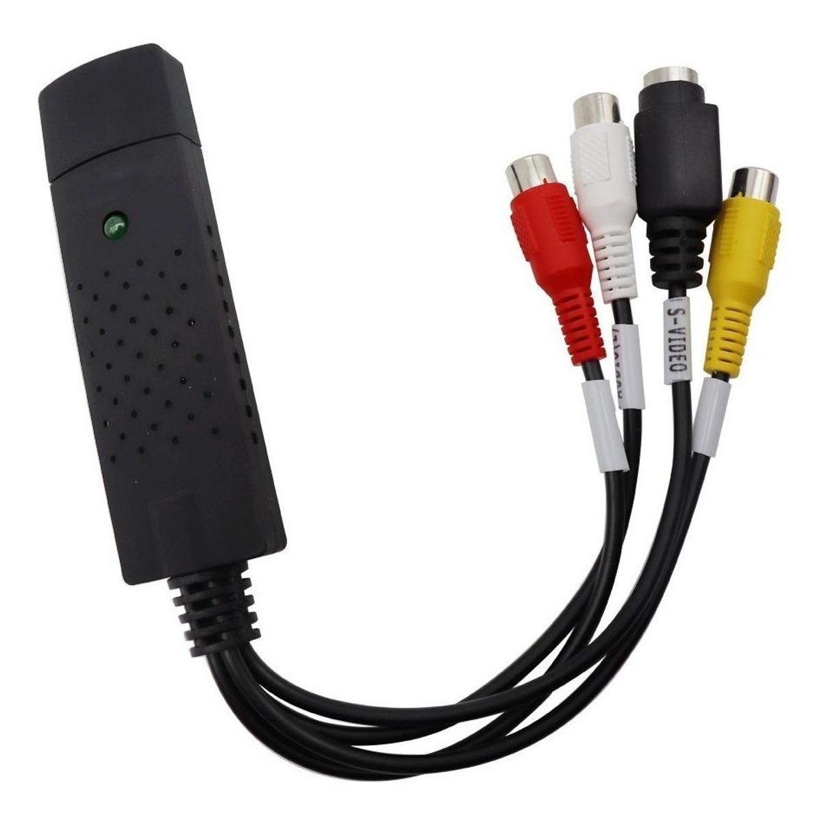 GENERICO - Capturadora de Video USB EasyCap para VHS a DVD