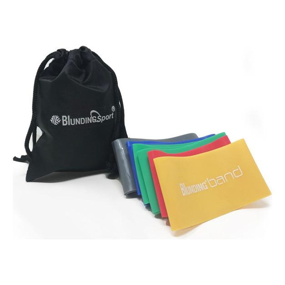 GENERICO - Banda Elástica Circular Mix - 5 Colores y Resistencias