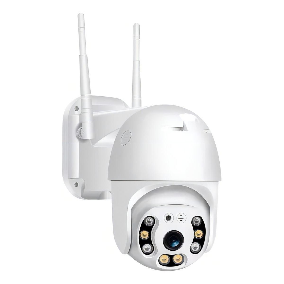 GENERICO - Cámara de Seguridad IP 360° Inalámbrica para Exteriores