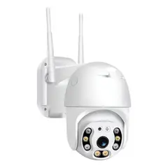 GENERICO - Cámara de Seguridad IP 360° Inalámbrica para Exteriores