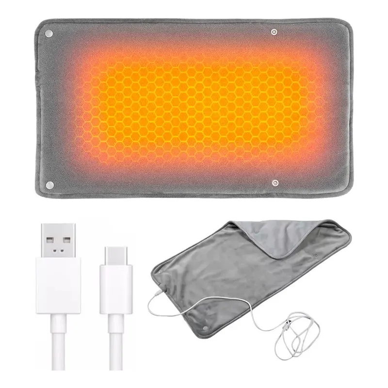 GENERICO - Almohadilla Térmica Eléctrica USB para Alivio Muscular